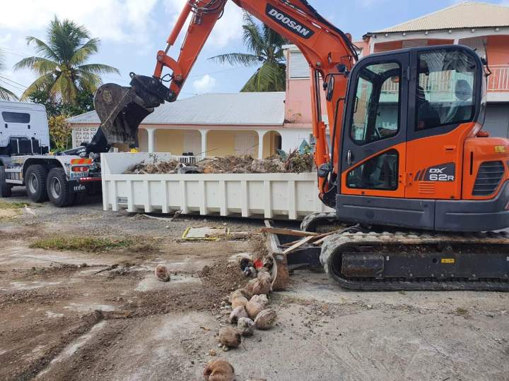 Location de benne Guadeloupe