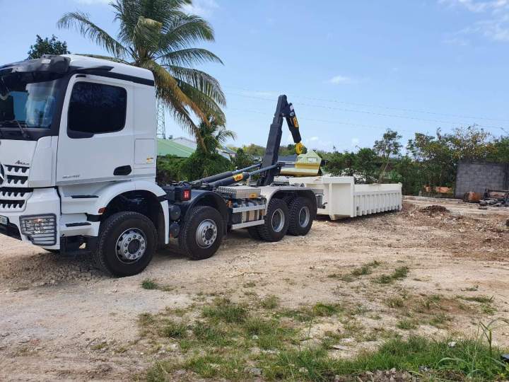 service de location de benne Guadeloupe