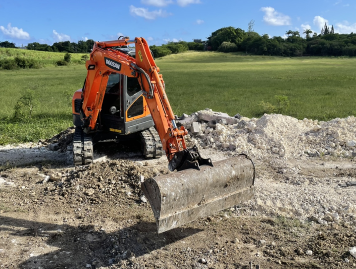 service de location de pelle Guadeloupe